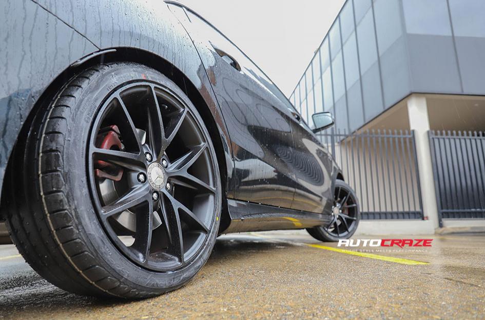 MERCEDES CLA CLASS MISANO MATTE BLACK